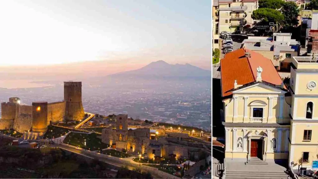 perché si va a piedi da sant'antonio abate a Lettere