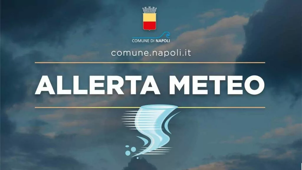 Allerta meteo Napoli 20 ottobre 2023