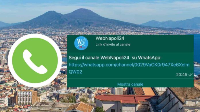 canale Whatsapp di WebNapoli24