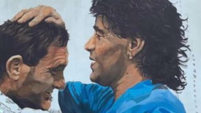 nuovo murale maradona