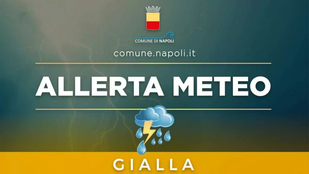 Allerta meteo Napoli e provincia: forti temporali e grandinate in arrivo