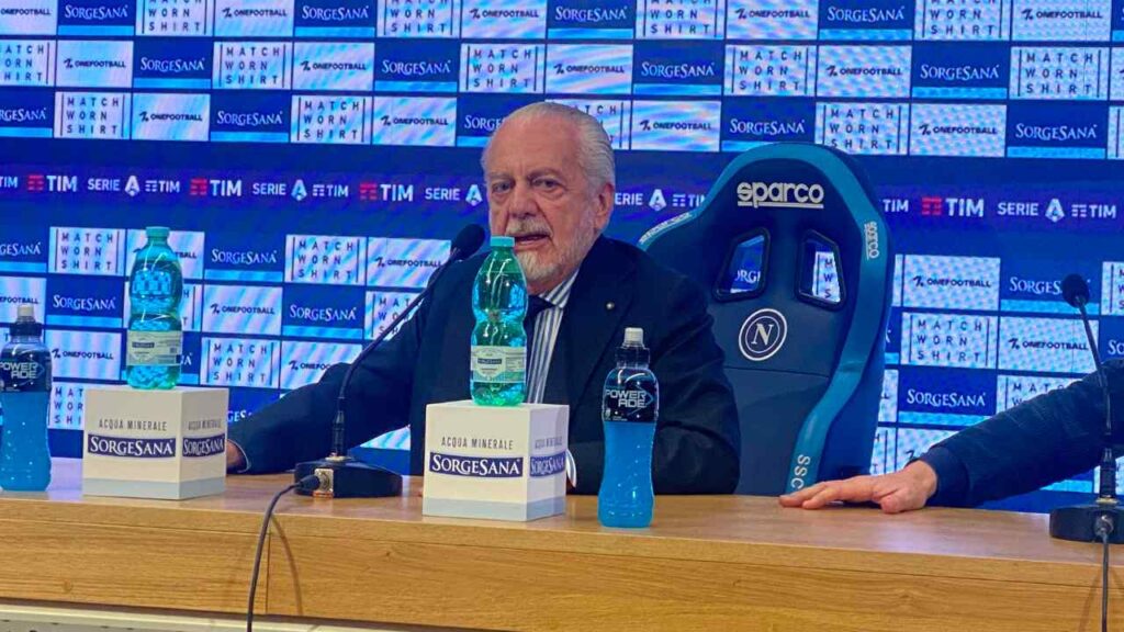 De Laurentiis dopo Napoli Monza