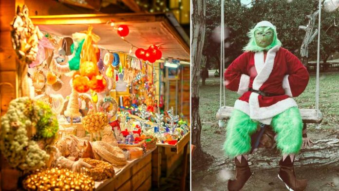 A Sant’Angelo d’Alife (CE) villaggio di Natale con caccia al Grinch