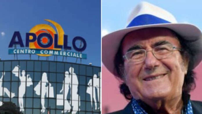 Al Bano al Centro Commerciale Apollo