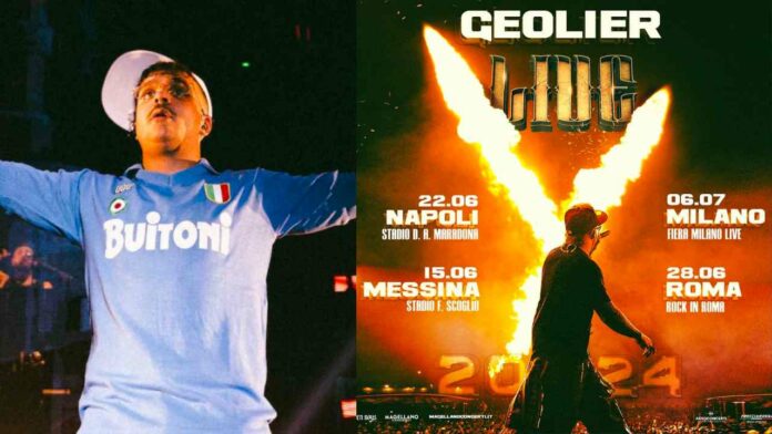 Nuovo concerto di Geolier allo stadio Maradona: prezzo biglietti