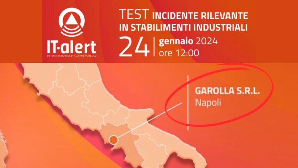 Nuovo IT-Alert a Napoli 24 gennaio: solo questi cittadini lo riceveranno