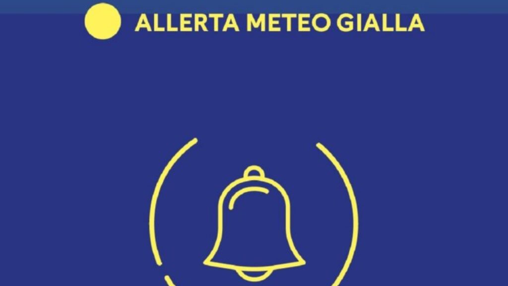 Allerta meteo gialla