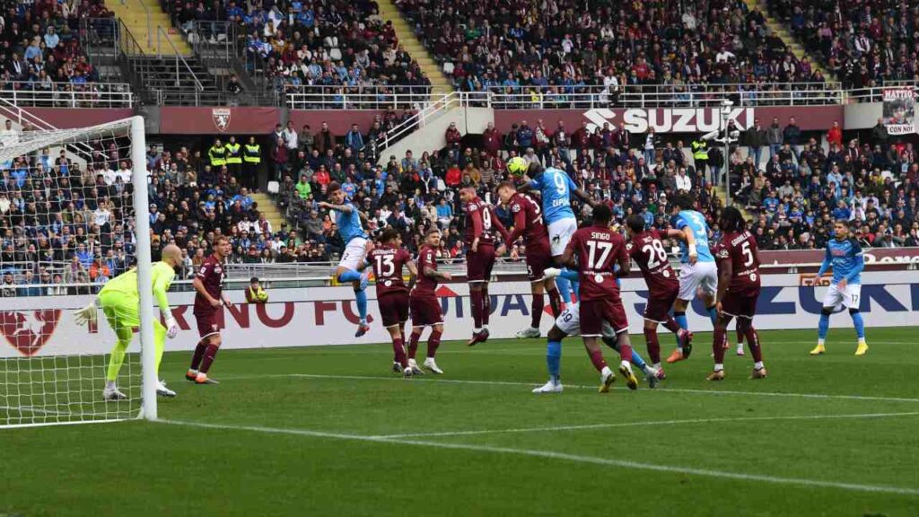 Precedenti Torino-Napoli