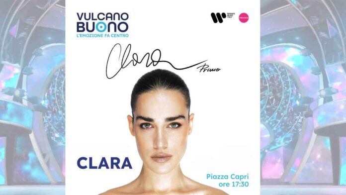 Clara passa da Sanremo al Vulcano Buono: come incontrarla