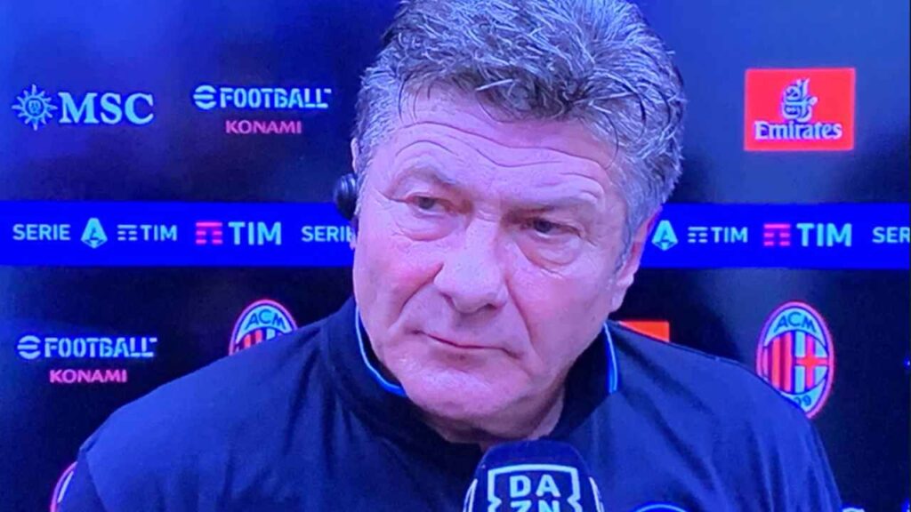 Mazzarri a DAZN San Siro