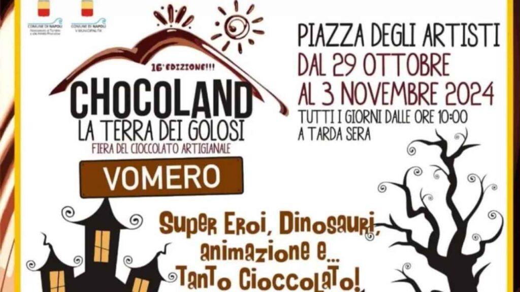 Chocoland, a Napoli sei giorni di divertimento gratis: le date